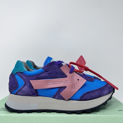 Off White Runner Women's Sneakers Size 37 EU / 7 US  Purple Coral