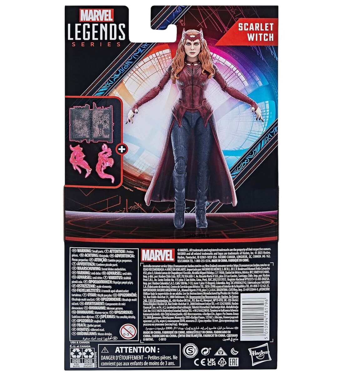 Marvel Legends Series Scarlet Witch Action Figure (target Exclusive) :  Target