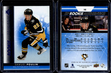 2022-23 SP Authentic Blue Rookie Authentics #140 Samuel Poulin