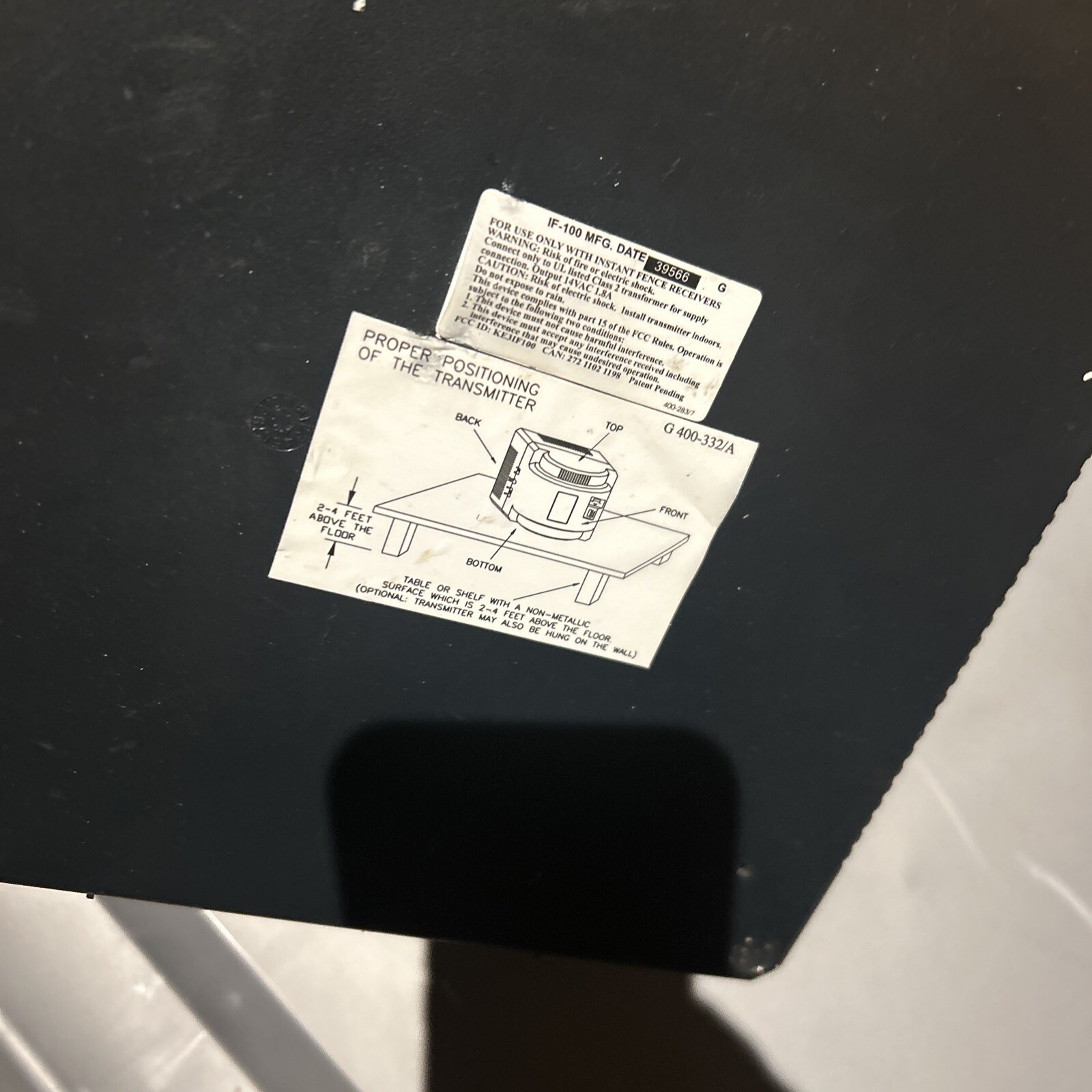 PETSAFE IF100 Wireless Dog Instant Fence Pet Containment SystemNo