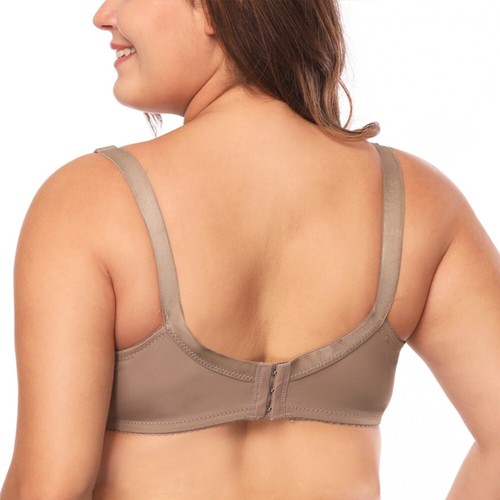 UK 36-60 AABCDEF Ladies Plus Size Bras Unpadded Underwire Minimiser Bra Bralette - Picture 32 of 35