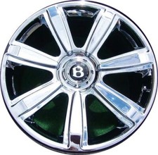 Factory Bentley Continental Chrome Wheel Elegant Genuine Oem 21 Inch 3w0601025cs
