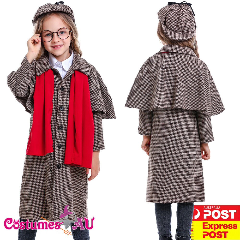 Detective Childrens Costume Detective Childrens Costume