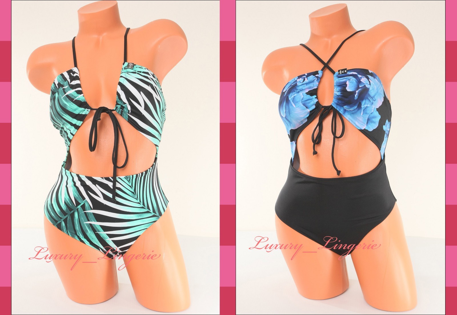 pink victoria secret swim