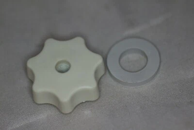 Simson Sterngriffmutter elfenbein incl. Gummi Schwalbe Star  SR Sperber 011 - Bild 1 von 2
