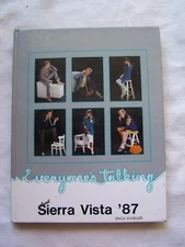 1987 BRET HARTE HIGH SCHOOL YEARBOOK ANGELS CAMP, CALIFORNIA SIERRA VISTA