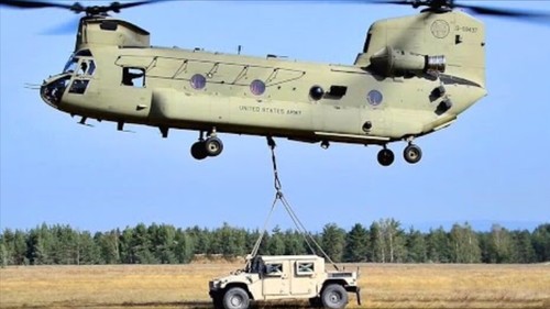 2020 Matchbox Sky Busters US ARMY 1962 BOEING CH-47 CHINOOK HEAVY LIFT CHOPPER! - Picture 5 of 13