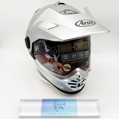 Arai Helmet XD-5 Japan TOUR-CROSS V Aluminum Silver Size S