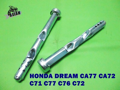 Fit HONDA DREAM CA72 CA77 C71 C72 C76 C77 EXHAUST DIFFUSER SET 2PCS.   (as1277)