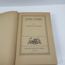 Jane Eyre Charlotte Bronte The Book League of America New York Hardcover Book