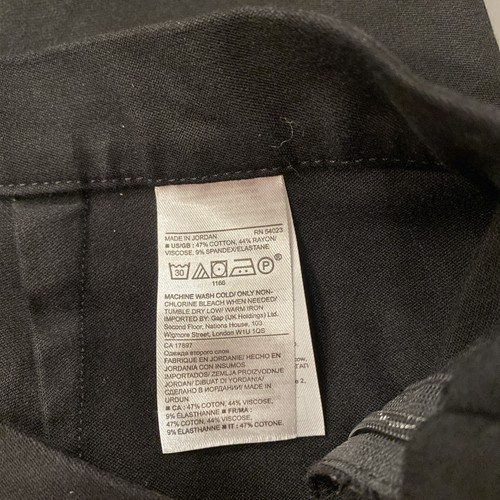 Banana Republic dünne Hose Leggings Damengröße 2 kurz geschnitten Knöchel Stretch gebraucht, in einwandfreiem Zustand - Bild 11 von 11