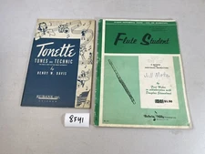 Flute Tonette Sheet Music Song Book Hymn Lot Vintage 8F41