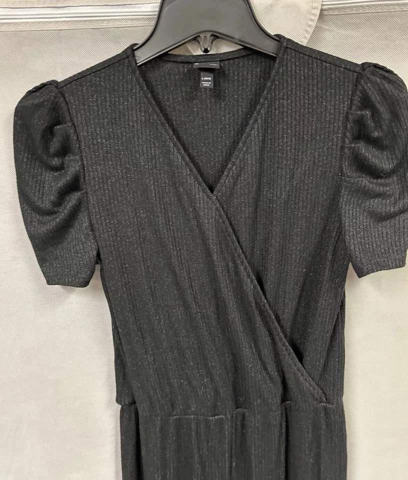 Mameluco elástico Black Art Class talla L (10/12) niñas, pequeño (señores) Foto 3 de 4