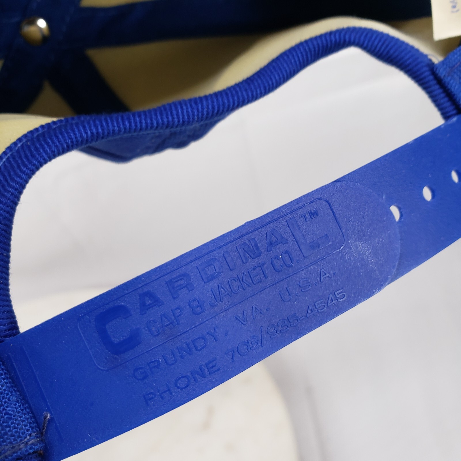 Exide Technologies Hat Patch Logo Cap Blue Shephe… - image 9