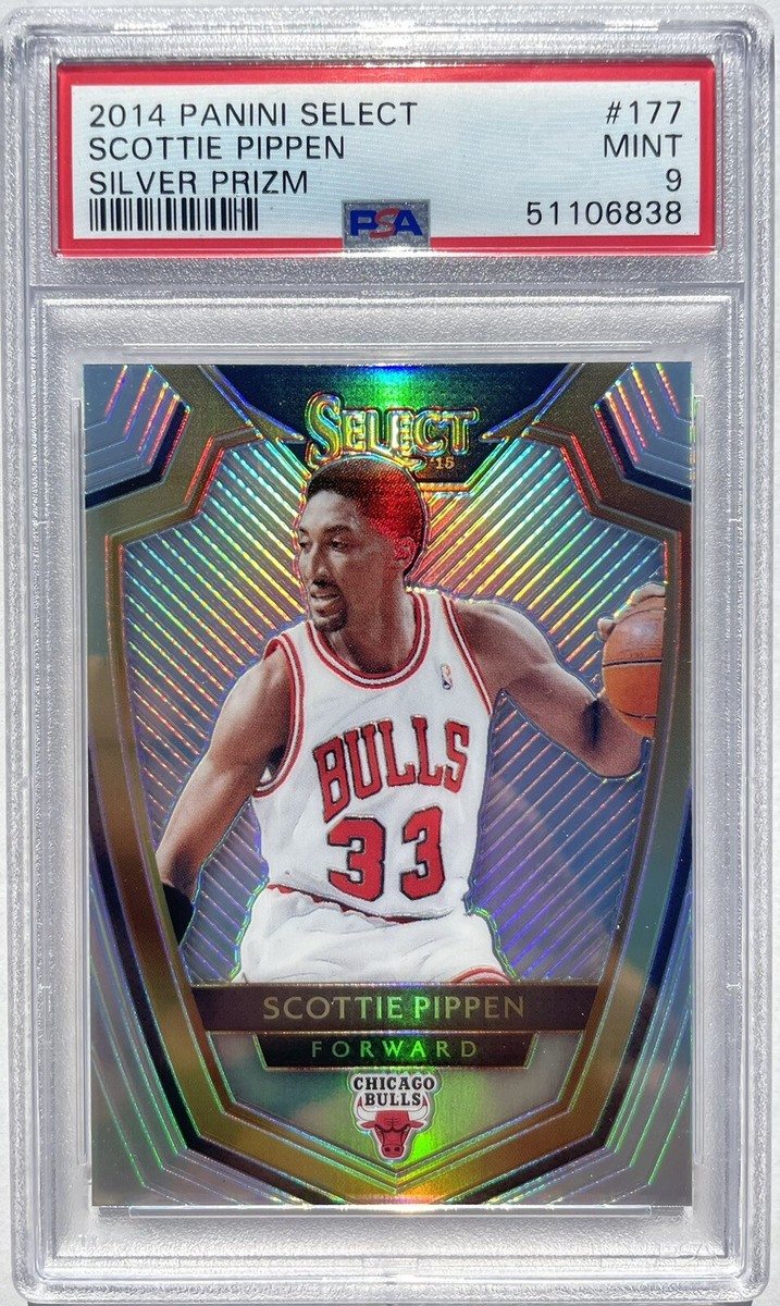 Scottie Pippen 2014 Panini Select Silver Prizm #177 PSA 9 | eBay