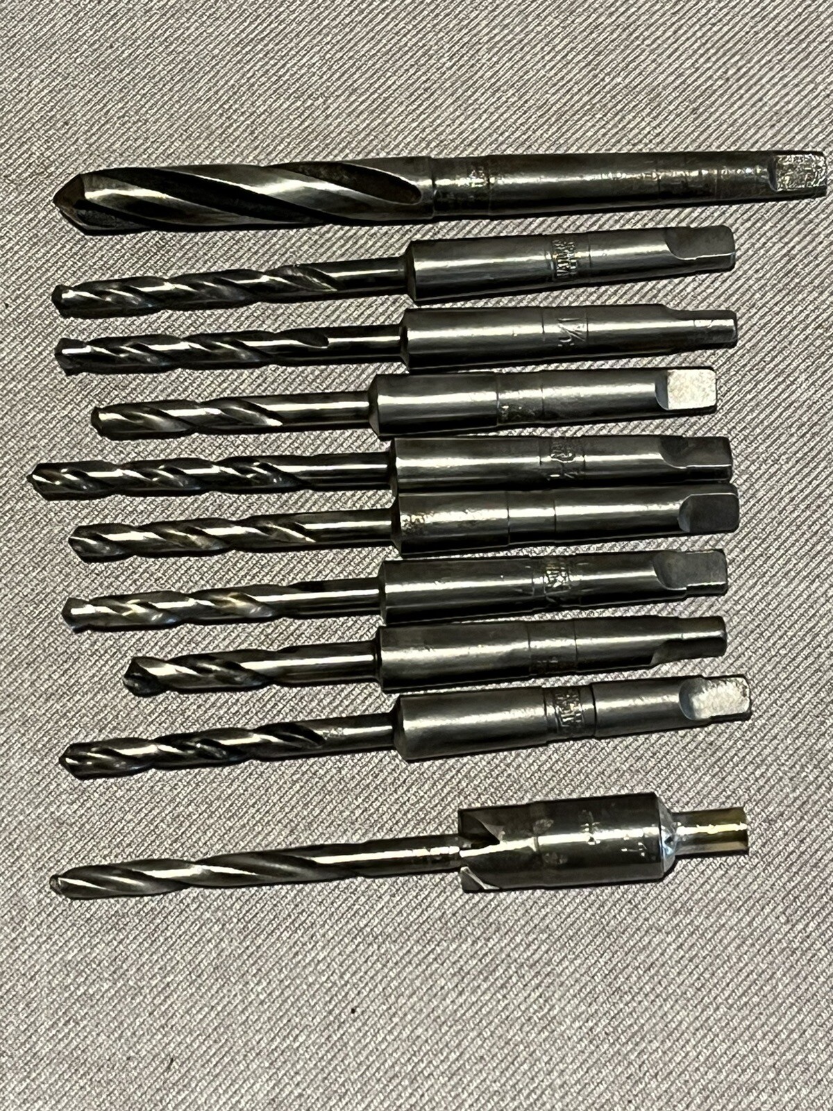 20 Used Machinist ToolsStandard Reamers, Cleveland & National HVG Bits