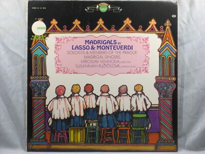 Madrigals by Lasso & Monteverdi - Prague Madrigal Singers Crossroads 22 16 0024