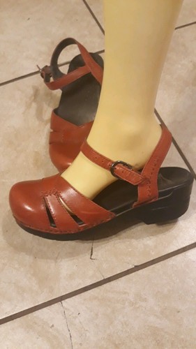 dansko red sandals