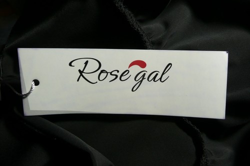 Rosegal 4XL Black Solid 2 Piece Bathing Swimsuit Rose Gal - Picture 15 of 16