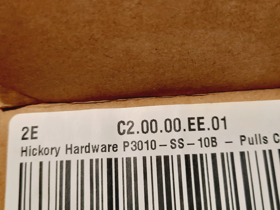LOTE de 10 - Tiradores Belwith P3010-SS 3" C a C Acero Inoxidable, HERRAJES DE NOGAL Foto 3 de 4