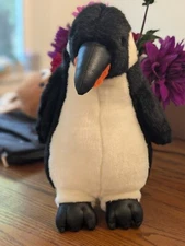 Vintage Aurora A&A Emperor Penguin Stuffed Animal 12 Inch Plush