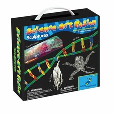 Kids Science Kit Art Fusion Sculptures Young Scientists Club 10 Activities
