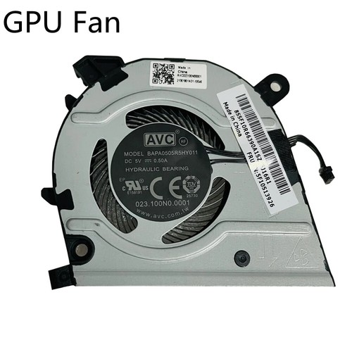 For Lenovo ThinkBook 13S G2 ITL CPU GPU Cooling Fan 5F10S1392 BAPA0705R5HY023 - 第 7/7 張圖片