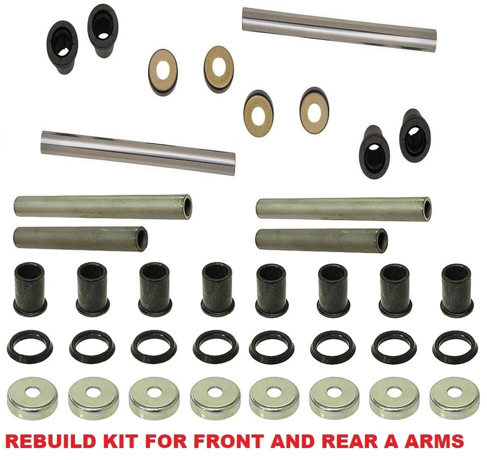 FRONT & REAR A-ARM KNUCKLE BUSHING SHAFT REBUILD KIT HONDA PIONEER 1000 5 16-21 - Bild 1 von 1