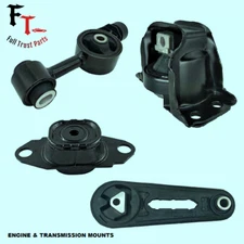 2007-2012 -- SET OF 4 ENGINE & TRANSMISSION MOUNTS FOR NISSAN VERSA (1.8L, L4).