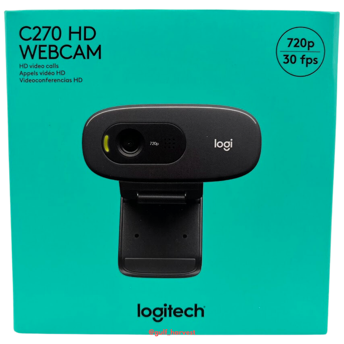 Logitech C270 720P HD Webcam w/ Built-In Noise-Reducing Mic