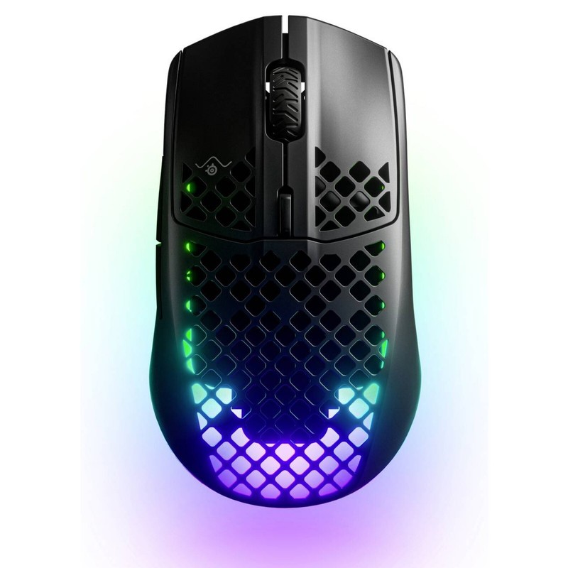 SteelSeries Aerox 3 (2022 Edition) Wireless Optical RGB Gaming Mouse Onyx Black3