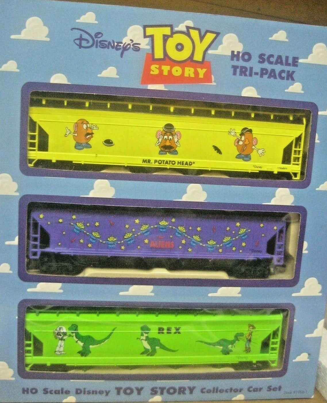 TOY STORY IHC HO 7 CAR TRAIN SET BY DISNEY TOY STORY TRAIN