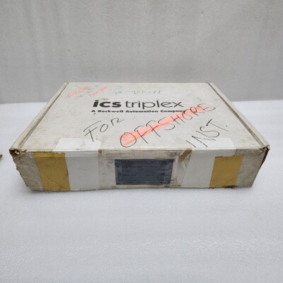 ICS TRIPLEX 700485 T7419 FIRE DETECTOR INPUT MODULE 100750 REV C