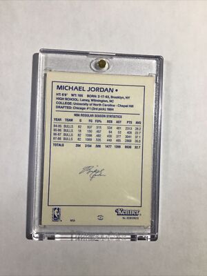 MICHAEL JORDAN 1988 Kenner Starting Lineup First SLU Of Michael