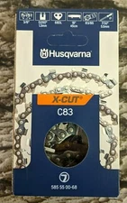 Husqvarna C83 X-CUT FULL CHISEL Chainsaw chain - 3/8 - .050 Guage (18" thru 32")