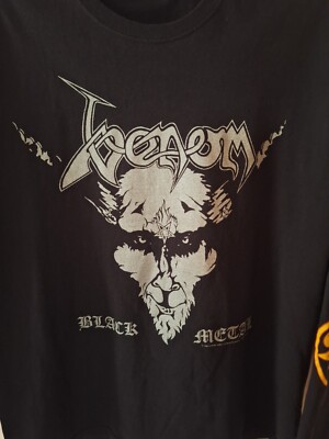 Venom Black Metal long sleeve vintage 1996 90s bathory celtic
