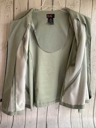 Giacca cappotto R&K Originals donna taglie forti 20 zip anteriore spalline sartoriali - Foto 5 di 8