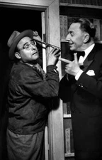 Lingen, Theo Actor, Walter Gross play'Raeubergeschichten' at R- 1953 Old Photo