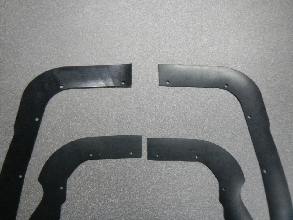 61 62 63 Buick Skylark especial guardabarros interior a sellos de guardabarros 4 piezas 1961 1962 1963 Foto 2 de 4