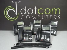 NEC ILV(XD)Z-Y(BK) ITL-12D-1 TEL Display Speaker Business Phone LOT of 5 DT700