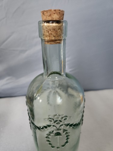 Vidrios Reciclados San Miguel Green Glass Decorative Bottle - Picture 7 of 14