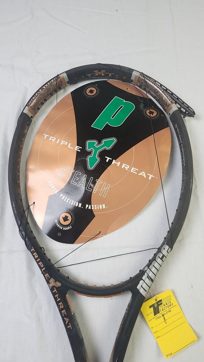 Prince Triple Threat Tennis Racket (TC84B) - 4 1/8 in