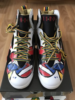 ナイキ AIR JORDAN 7 RETRO BARCELONA OLYMPIC NIKE AIR JORDAN VII Barcelona Olympic Model White Original