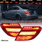 Red Rear LED Brake Tail Light For Mercedes Benz W204 C250 C300 C350 2011-2014