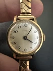 Vintage Timex Ladies Mechanical Watch – Gold Tone