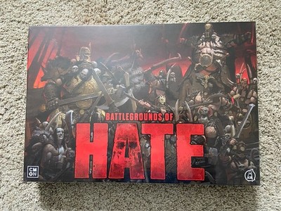 HATE: BATTLEGROUNDS OF HATE Expansion - CMON - NEW/SEALED