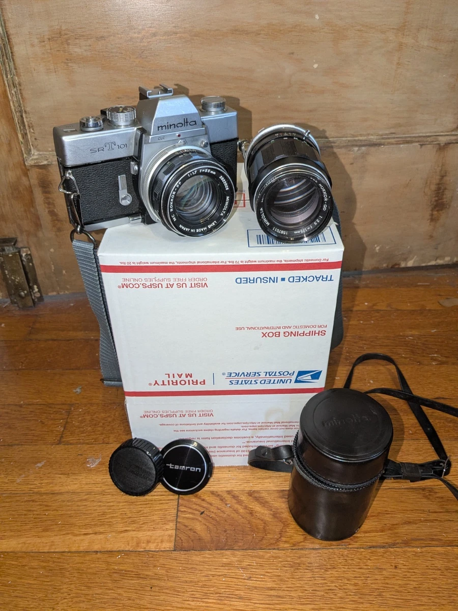 Minolta SR-T 101 Manual Focus SLR Film Cameras for sale | eBay