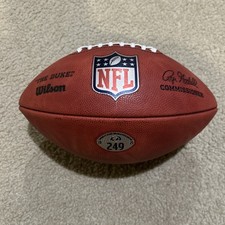 NFL Official Game Ball  Numbered Wilson "The Duke" New Condition Football