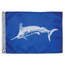 1pc Taylor Made 12" x 18" White Marlin Flag