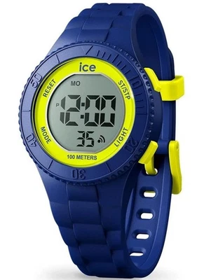Ice-Watch ICE 021274 Digit navy yellow Small Kinderuhr Uhr digital blau neu M12 - Bild 1 von 4